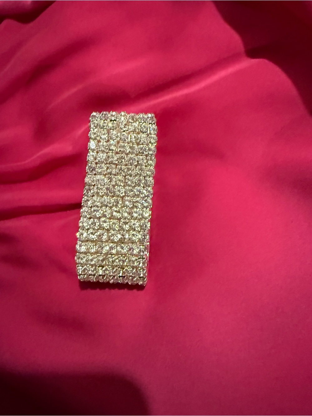 Crystal Rhinestone Stretch Bracelet